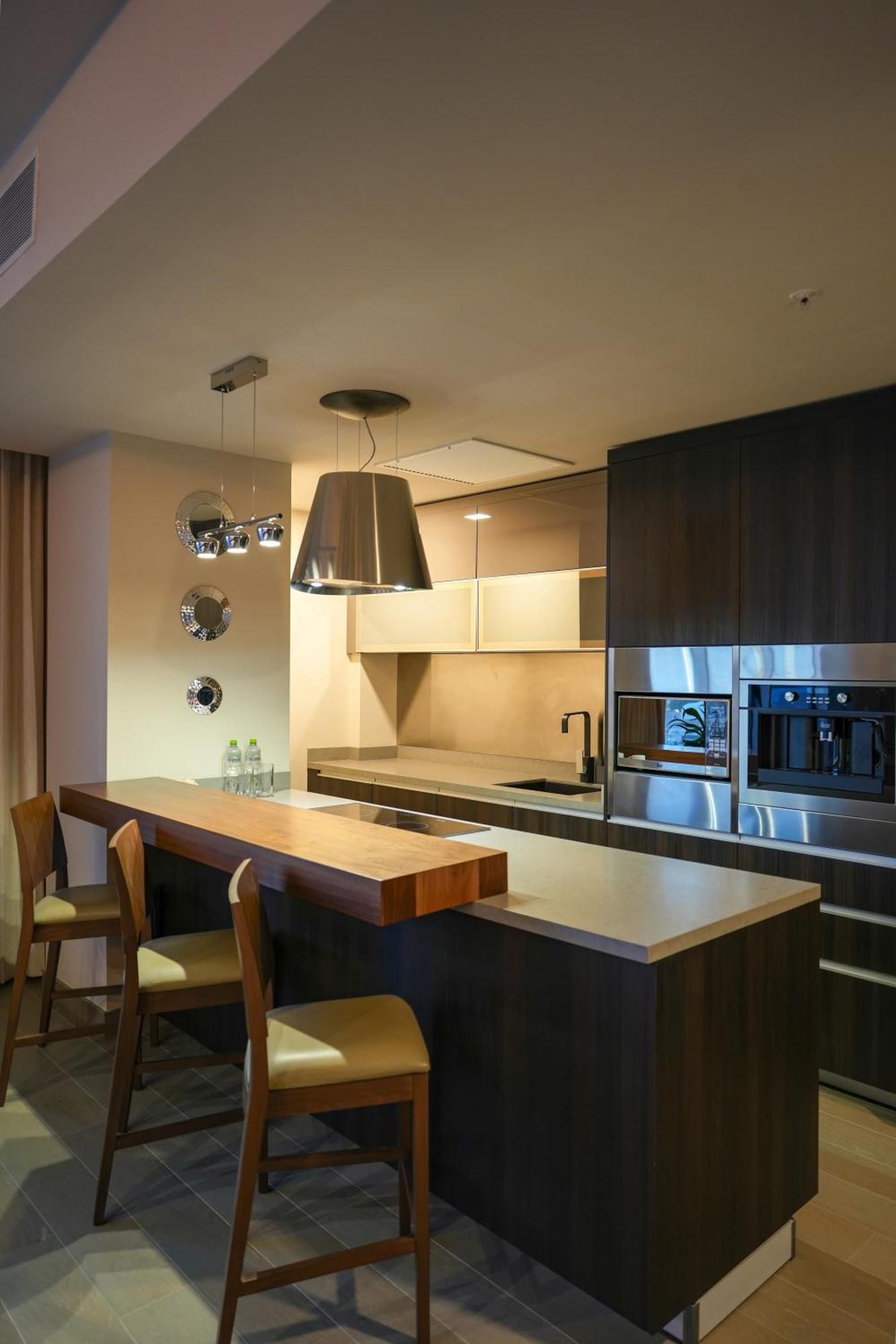 Metria Hotel León Eksteriør billede A modern kitchen